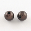 Spray Painted Acrylic Beads MACR-Q154-8mm-011-2