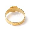 Adjustable 304 Stainless Steel Finger Rings Components STAS-F149-21G-A-3