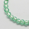 Handmade Silver Foil Glass Beads FOIL-R054-13-2