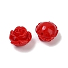 Synthetic Coral Carved Beads CORA-H003-01A-14-2