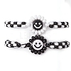 2Pcs Glass Seed Braided Beads Bracelets BJEW-MZ00114-1