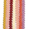 Synthetic Coral Dyed Carved Beads Strands CORA-K009-05A-1