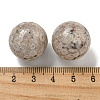 Natural Maifanite Round Ball Figurines Statues for Home Office Desktop Decoration G-P532-02A-30-3