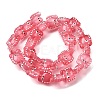 Transparent Glass Beads Strands LAMP-L078-010C-1