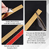 201 Stainless Steel Self-Adhesive Flexible Molding Trim FIND-WH0139-141A-01-4