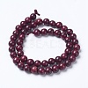 Natural Wood Beads Strands WOOD-J001-05-6mm-2
