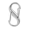 Alloy Double S Snap Hook Spring Keychain Clasps FIND-YW0004-08P-1