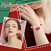 30Pcs Christmas Theme Plastic Pendants FIND-SC0011-39-5