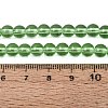 Transparent Glass Beads Strands GLAA-T032-T6mm-26-2