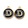 Golden Plated Alloy Charms ENAM-S118-02D-1