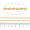 304 Stainless Steel Cable Chains CHS-M008-01G-03-3