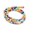 Electroplate Glass Beads EGLA-P056-01B-3