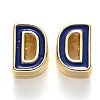 Rack Plating Alloy Enamel Beads ENAM-S122-033D-NR-2