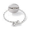 Ion Plating(IP) 304 Stainless Steel Ring RJEW-B059-02P-01-3