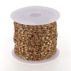 Handmade 304 Stainless Steel Dapped Chains CHS-D026-16G-G-4