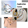Cheriswelry 130Pcs Handmade Millefiori Lampwork Beads Strands LAMP-CW0001-01-6