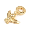 Brass European Dangle Charms KK-N271-33G-2