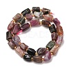 Natural Multicolor Tourmaline Beads Strands G-D110-H02-02-5