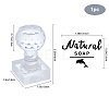 Clear Acrylic Soap Stamps DIY-WH0437-004-4