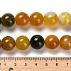 Dyed Natural Agate Beads Strands G-G175-A11-01-5
