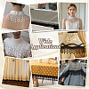 5Yards Polyester Lace Ribbon OCOR-NB0002-64A-5