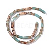 Synthetic Aqua Terra Jasper Beads Strands G-P529-A01-01-2