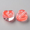 Transparent Enamel Acrylic Beads TACR-S155-004A-2