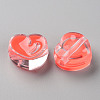 Transparent Enamel Acrylic Beads TACR-S155-004A-2