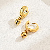 Elegant and Versatile 201 Stainless Steel Hoop Earrings WR7294-3