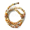 Natural Crazy Lace Agate Round Bead Strands X-G-E334-4mm-20-5