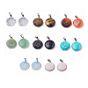 Natural & Synthetic Gemstone Pendants G-S343-M-1