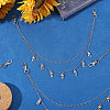 4Pcs Brass Chain Belts HJEW-CA00099-5