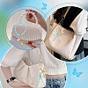 2Pcs Starfish Polyester Pendant Decorations & Keychains HJEW-AR00038-5