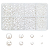 1290Pcs 4 Style Imitation Pearl Acrylic Beads OACR-AR0001-02-1