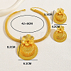 Iron Filigree Flower Jewelry Set HG0927-2