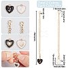 2 Sets Alloy Enamel Cup Pendant Decorations HJEW-SC0001-56J-2