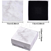 Square Kraft Cardboard Jewelry Boxes AJEW-BC0005-80-2