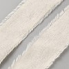 Cotton Frayed Ribbons OCOR-WH0036-46B-2