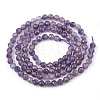 Natural Amethyst Beads Strands G-T107-12-2