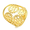 Ring with Gear 304 Stainless Steel Adjustable Rings RJEW-G306-03G-1