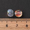Electroplate Glass Beads EGLA-U003-01A-AB01-3