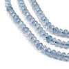 Natural Aquamarine Beads Strands LS-G-L587-B02-01-3