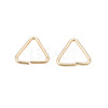 Brass Triangle Linking Ring KK-N232-331A-02-1