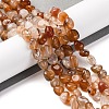 Natural Red Agate Beads Strands LS-G-G146-A25-01-1