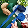   5 Rolls 5 Colors Flat Polyester Cord/Band OCOR-PH0001-76-4