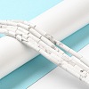 Synthetic Howlite Beads Strands G-K340-C06-01-4
