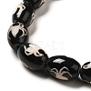 Tibetan Style dZi Beads Strands G-F726-A10-4
