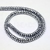Electroplate Non-magnetic Synthetic Hematite Beads Strands X-G-J160-D-01-2