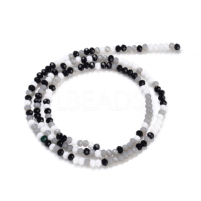 Glass Beads Strands GLAA-F106-B-15-1