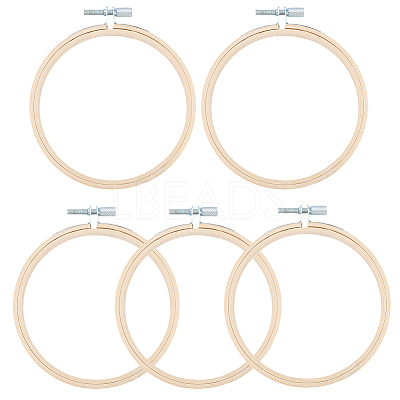 Bamboo Embroidery Hoops AJEW-WH20020-316A-1